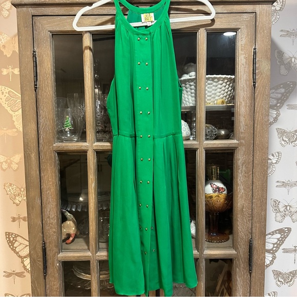 Parker Dress Gorgeous Green - Picture 1 of 9